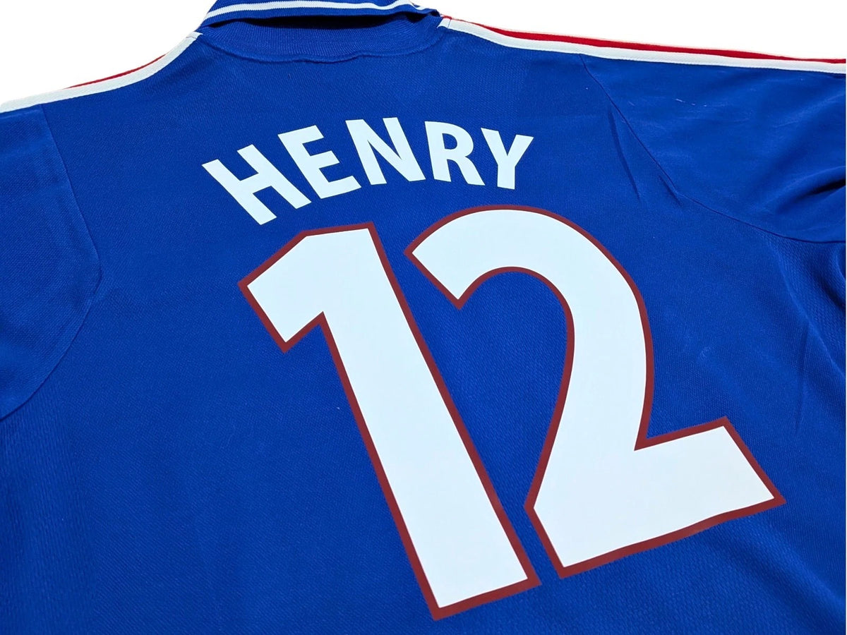 2000-02 France Home Shirt - Henry 12