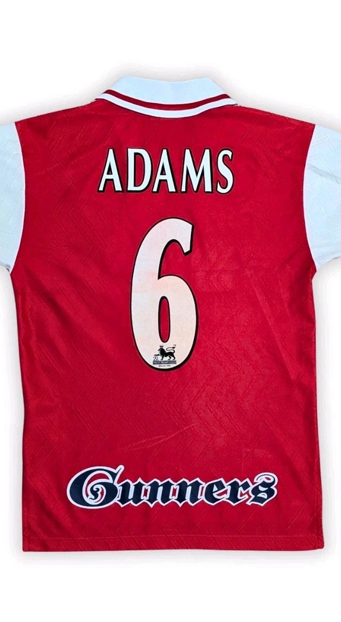1996-98 Arsenal Home Shirt - Adams 6