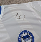 2000-01 Hertha Berlin Multi Signed Away Shirt