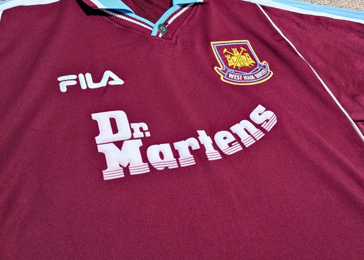 1999-01 West Ham Home Shirt