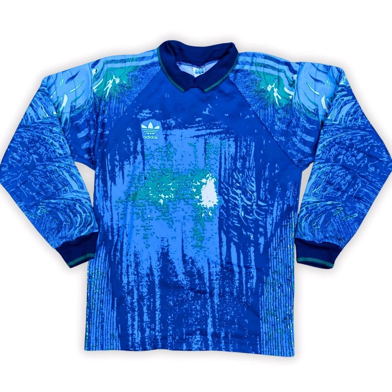 1990s Adidas Template Long Sleeve GK Shirt - #1